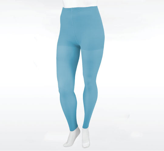 Juzo Women’s Soft Compression Leggings 15-20mmHg – Footless, Beige, Comfort Waistband For Daily Wear - View #7
