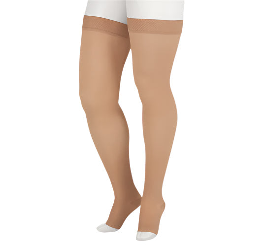 Juzo Dynamic Thigh High, Open Toe