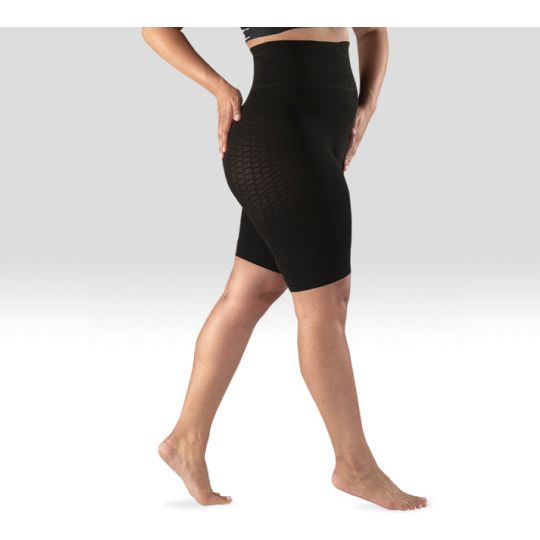 Juzo Sensation Compressive Shorts 15-20 mmHg, Black