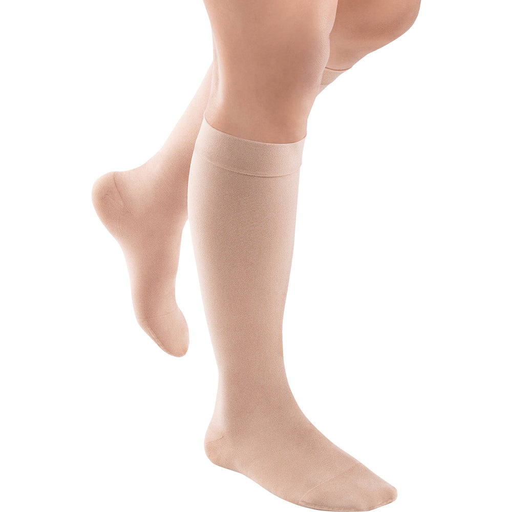 JOBST® ACTIVA Opaque Knee High, SIlk Beige