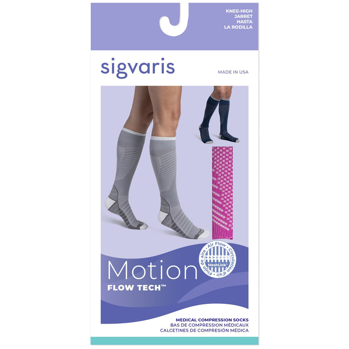 Sigvaris Motion Flow Tech Men's Knee High 20-30 mmHg