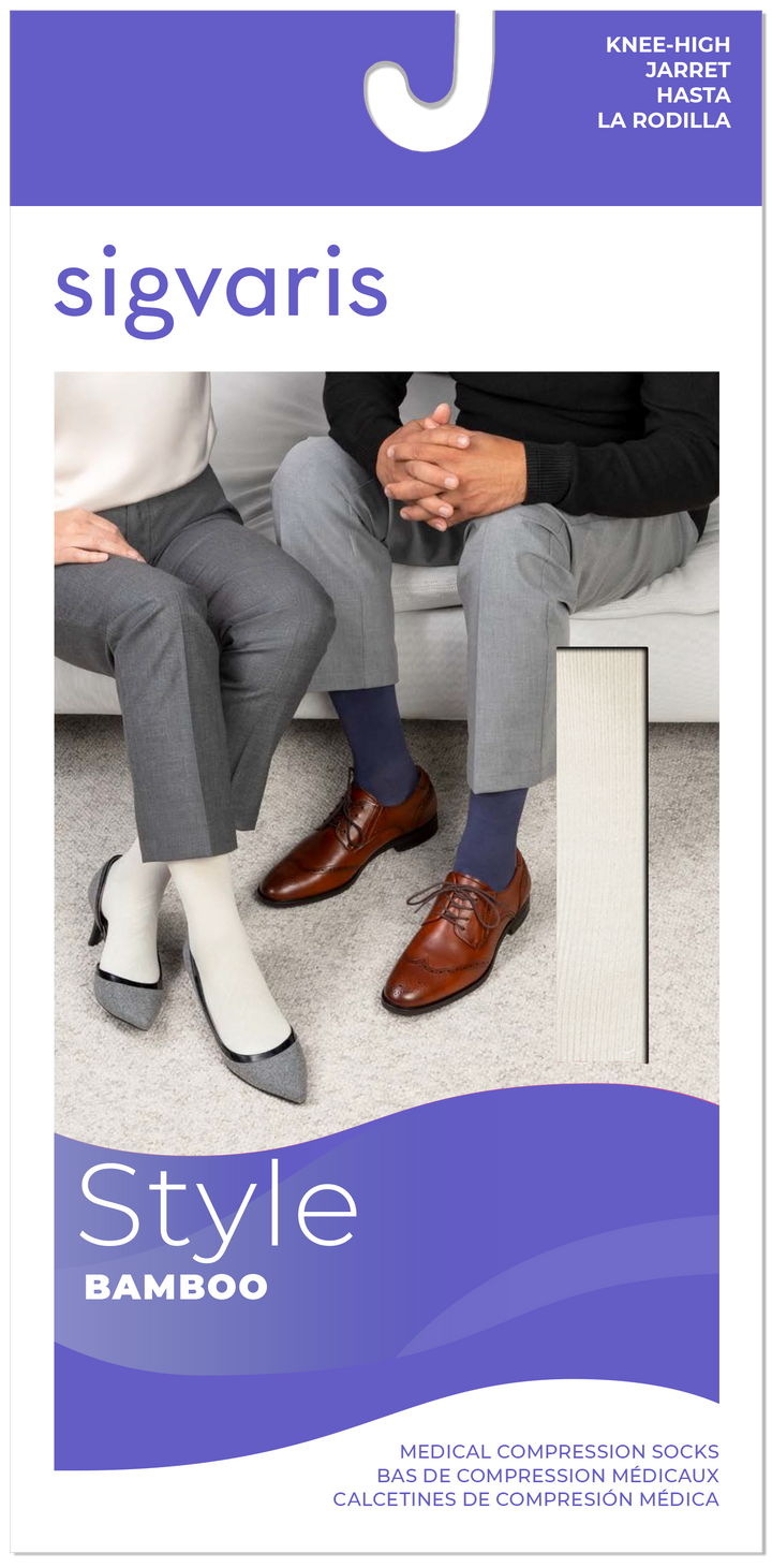 Sigvaris Bamboo Knee High 20-30 mmHg