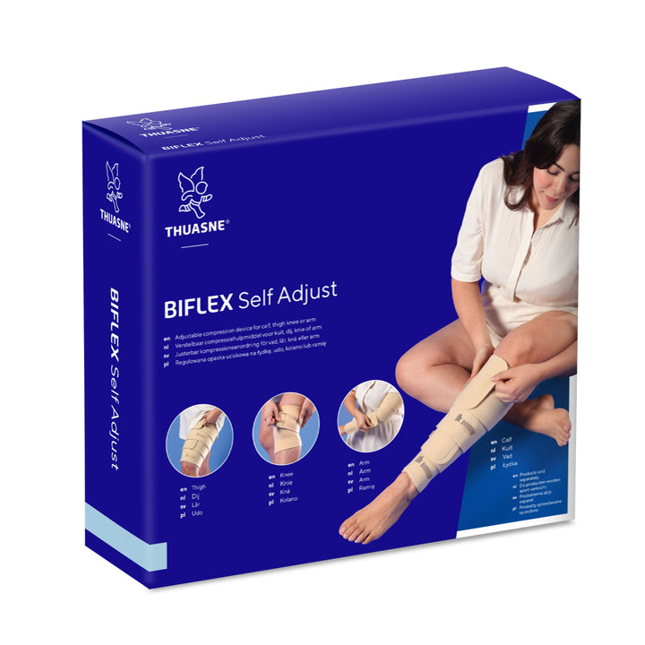 Thuasne BiFlex Self-Adjust Calf Wrap — packaging
