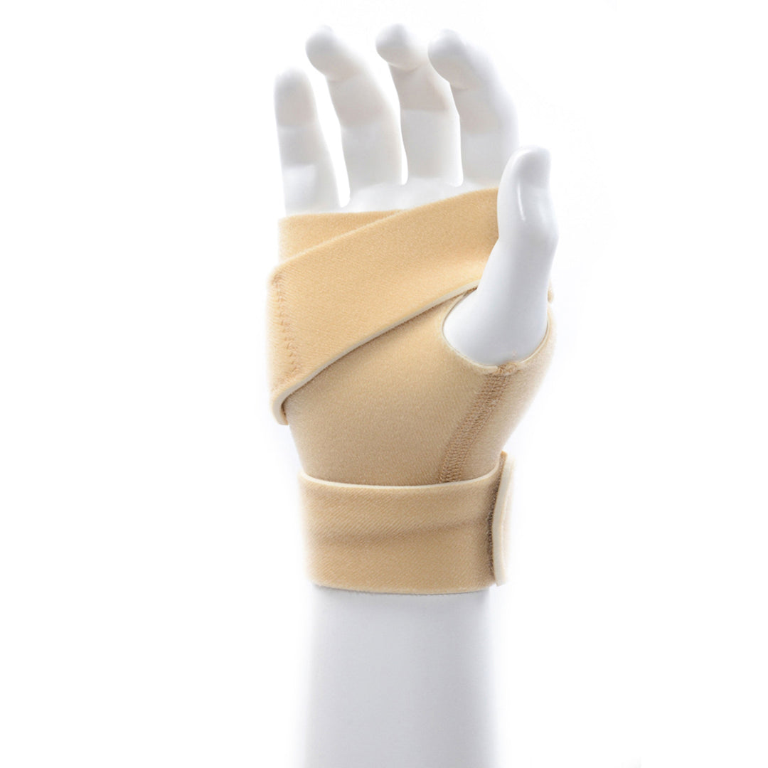 Thuasne BiFlex Self-Adjust Gauntlet — donned view