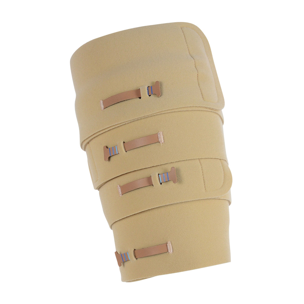 Thuasne BiFlex Self-Adjust Thigh Wrap — front view