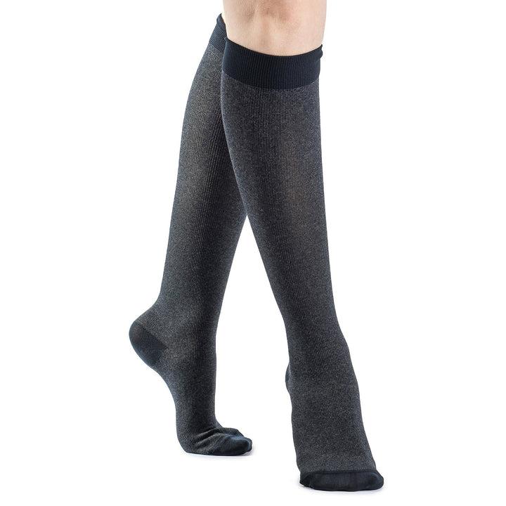 Sigvaris Microfiber Patterns Women's Knee High 20-30 mmHg