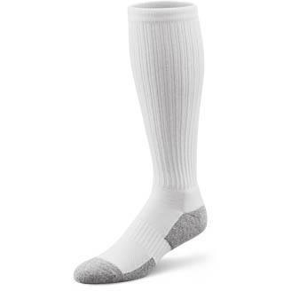 Dr. Comfort calcetines hasta la pantorrilla para diabéticos, blanco