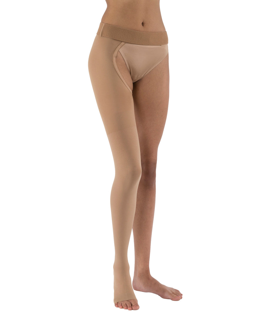 JOBST® Relief Single Leg Chap, Open Toe, Beige