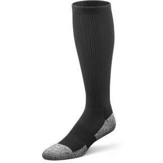 Dr. Comfort Diabetic Over The Calf Socks, Black