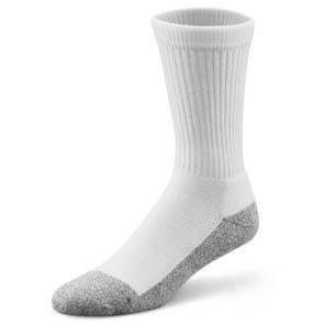 Dr. Comfort diabetiker ekstra rummelige sokker, hvide