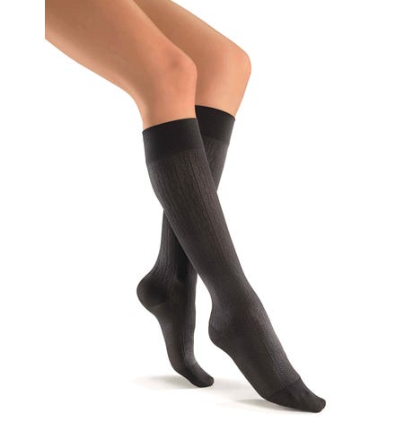 JOBST® soSoft Knee High 8-15 mmHg, Brocade