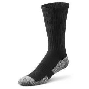 Dr. Comfort Diabetiker-Crew-Socken, schwarz