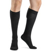 Sigvaris Casual Cotton Herren-Kniestrümpfe, 15–20 mmHg, Schwarz