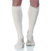 Sigvaris Casual Cotton Herren-Kniestrümpfe, 15–20 mmHg, Weiß