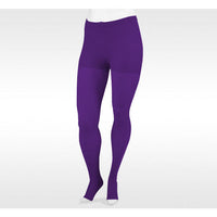 Juzo Soft Pantyhose 20-30 mmHg, Open Toe, Amethyst