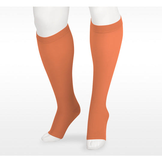 Juzo Soft Knee High 20-30 mmHg, bout ouvert, cannelle