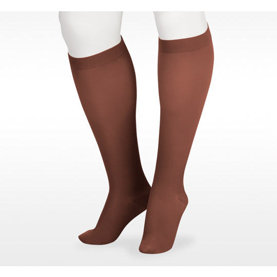 Juzo Soft hasta la rodilla 15-20 mmHg, chocolate