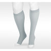 Juzo Soft Knee High 20-30 mmHg w/ Silicone Band, Open Toe, Moonstone