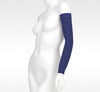 Juzo Soft Armstulpe 20–30 mmHg mit Silikonband, Marineblau