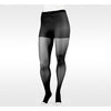 Juzo Naturally Transparente Strumpfhose 30–40 mmHg, offene Spitze, Schwarz