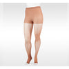 Juzo Naturally Transparente Strumpfhose 30–40 mmHg, offene Spitze, Beige