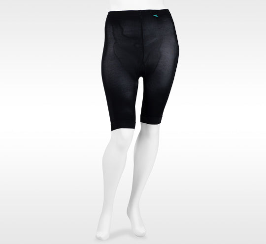 Juzo dynamische Kompressions-Bikershorts, schwarz