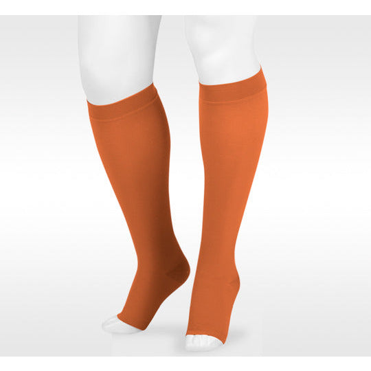 Juzo Dynamic Knee High 30-40 mmHg, Open Toe, Cinnamon