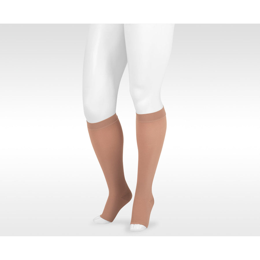 Juzo Dynamic Knee High 30-40 mmHg, Åben tå, Beige