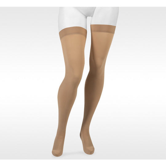 Juzo Move Cuisse haute avec bande en silicone 30-40 mmHg, Beige