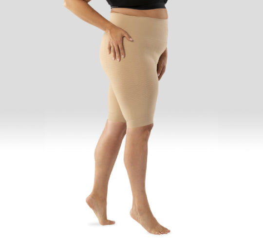 Juzo Sensation Pantalones cortos de compresión 15-20 mmHg, Beige