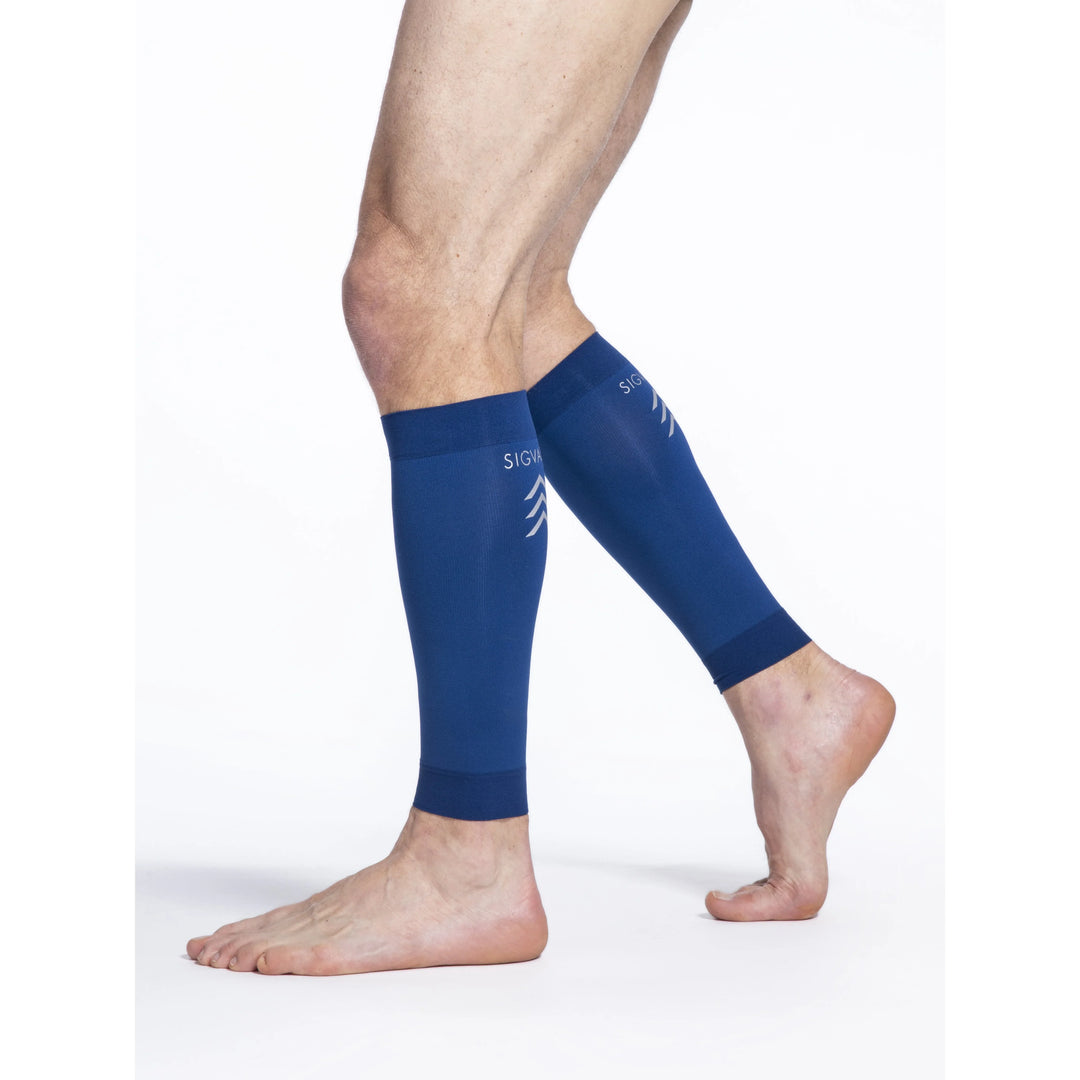 Sigvaris Athletic Performance Sleeves 20-30 mmHg Kompression, Blå