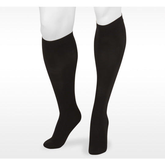 Juzo Basic hasta la rodilla 20-30 mmHg, negro