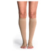 Sigvaris Soft Opaque Women's 20-30 mmHg OPEN TOE Knee High, Chai