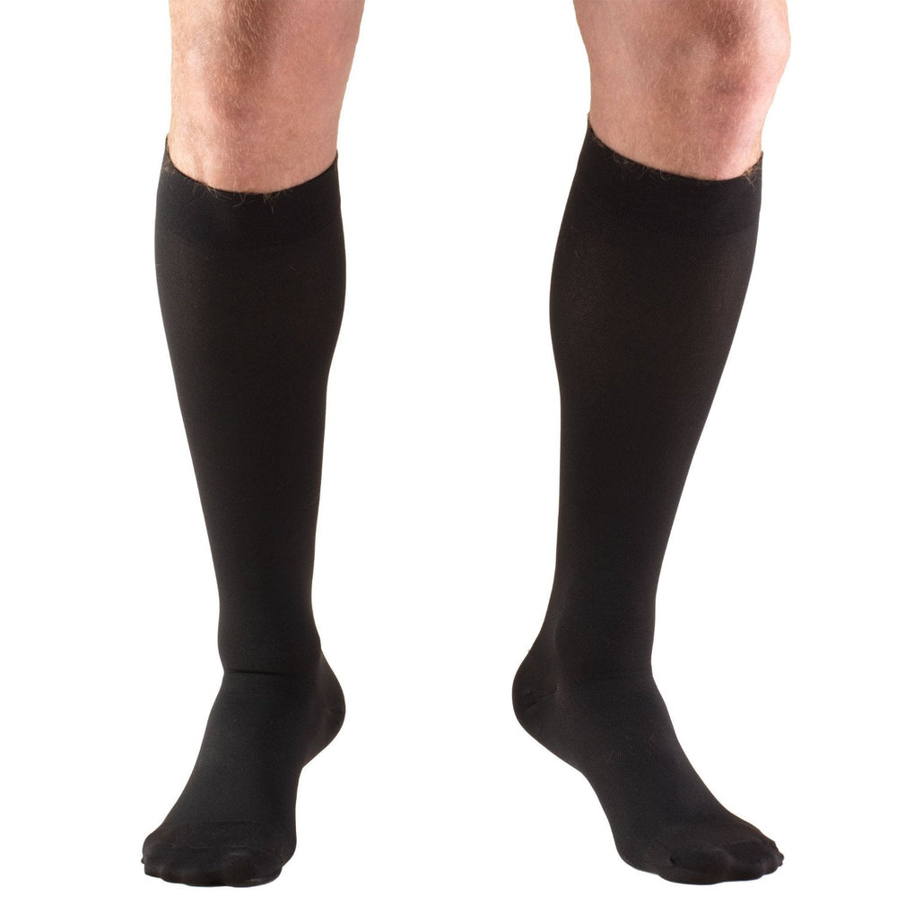 TRUFORM ® MicroFiber Medical Knee High 20-30 mmHg, Preto