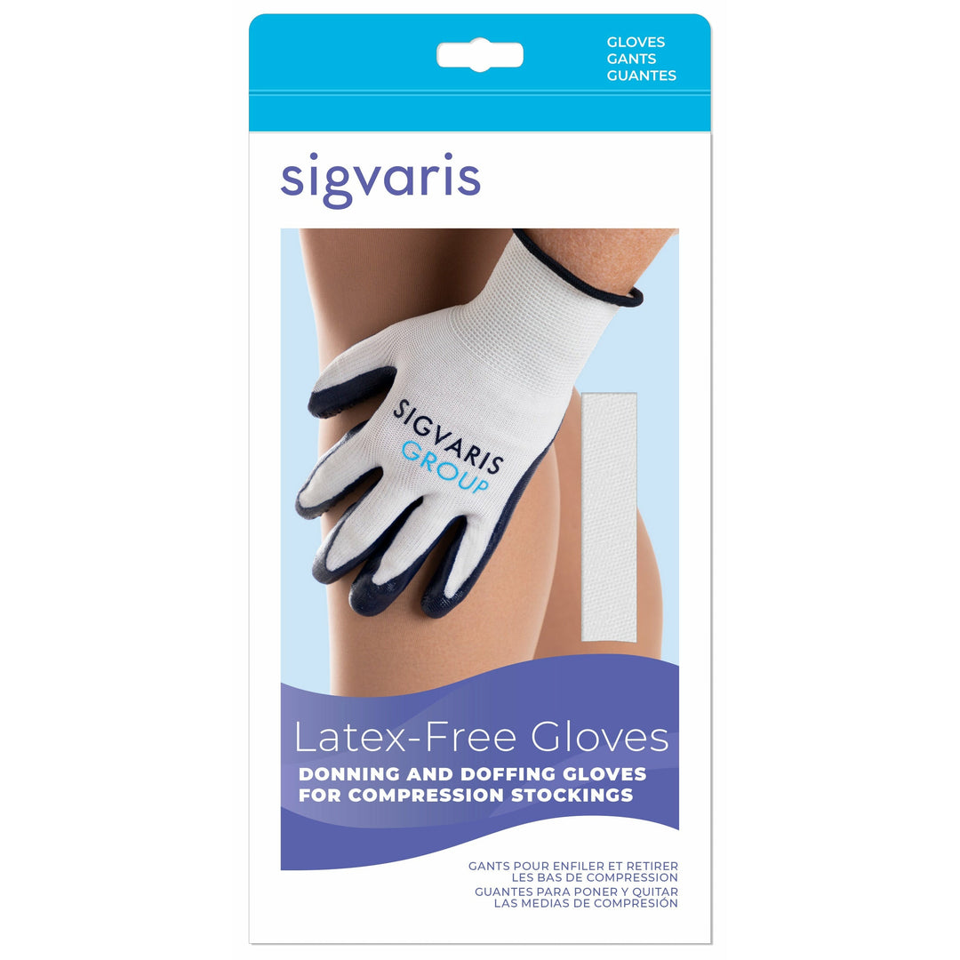 Gants d'enfilage Sigvaris sans latex, boîte