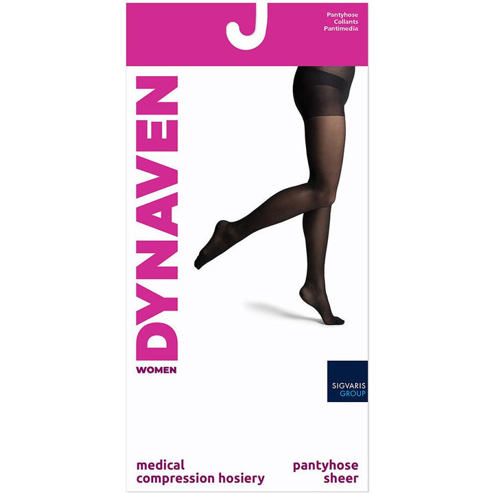 Meia-calça feminina Dynaven Sheer 15-20 mmHg