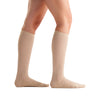 EvoNation Copper Sole Women's 20-30 mmHg Knee High, Tan