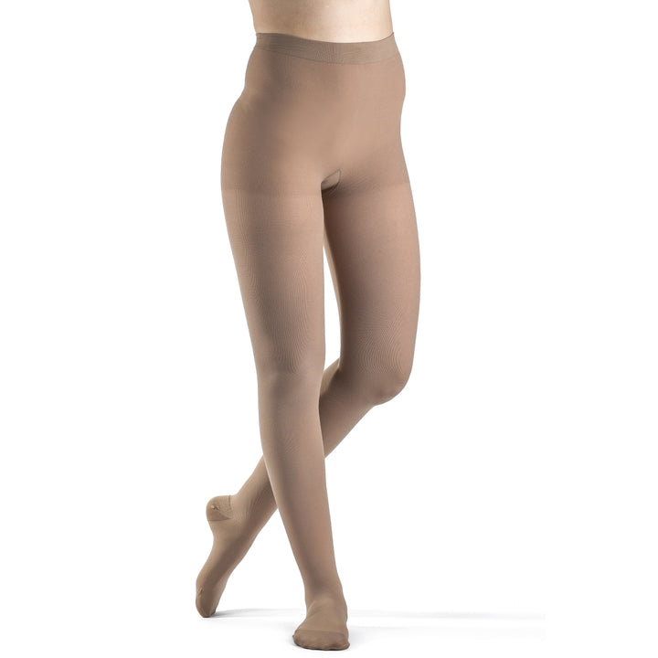 Dynaven Damen-Strumpfhose, 30–40 mmHg, Hellbeige