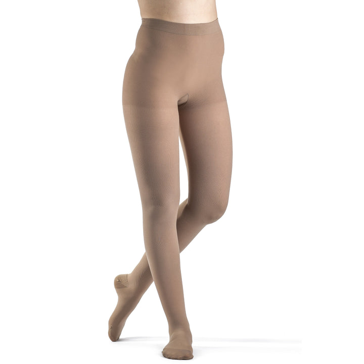 Dynaven Women's 15-20 mmHg Pantyhose, Light Beige