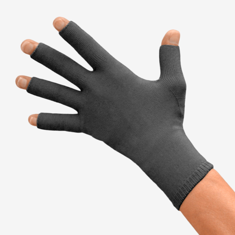 Solaris ExoStrong™-handske 20-30 mmHg, fuldfinger, sort