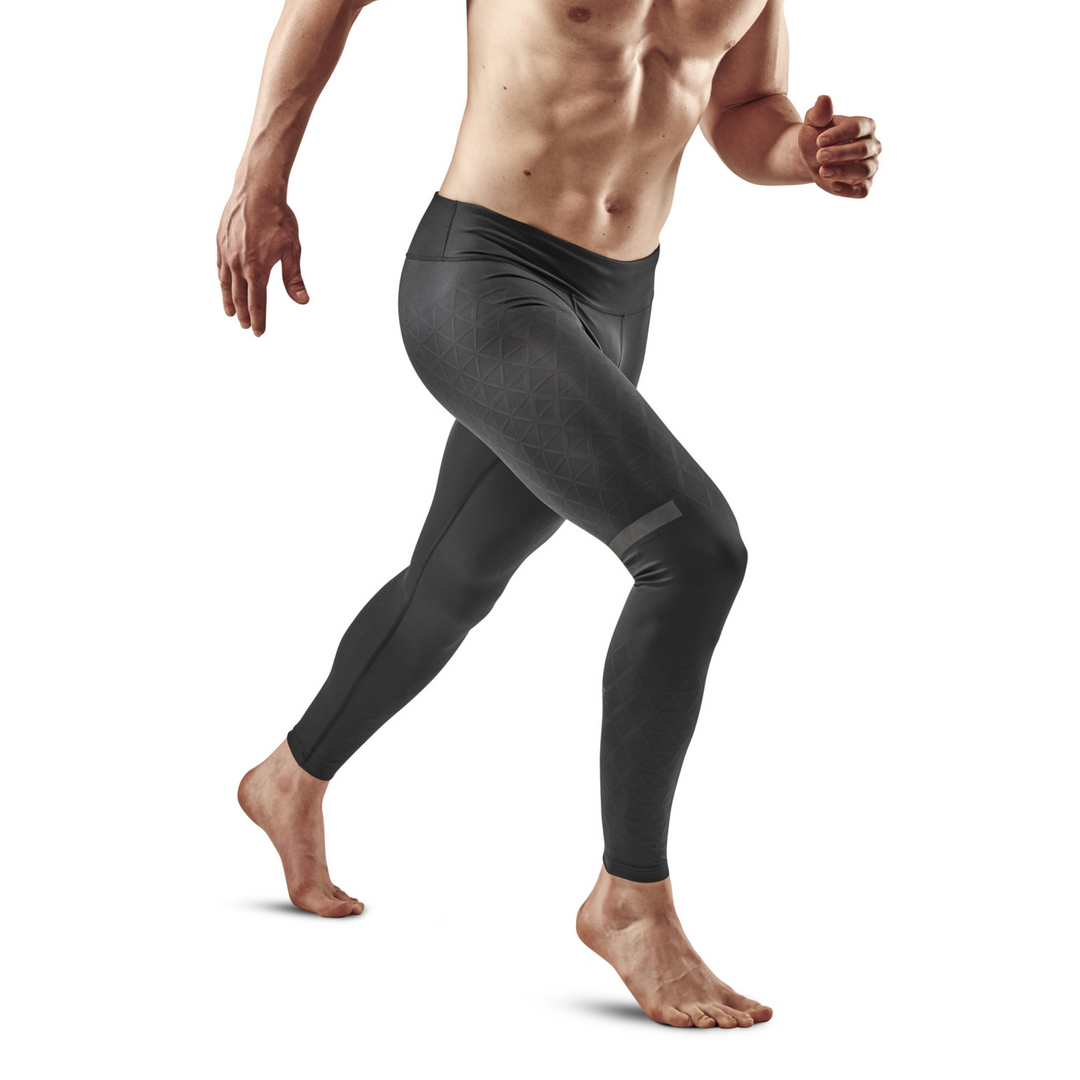 The Run Support Tights, Men, Black