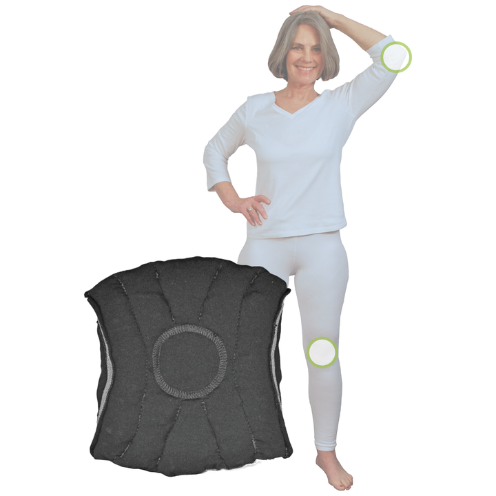 Solaris Swellspot® Pad, leichter Knie-Ellenbogen-Shaper – Verwendung