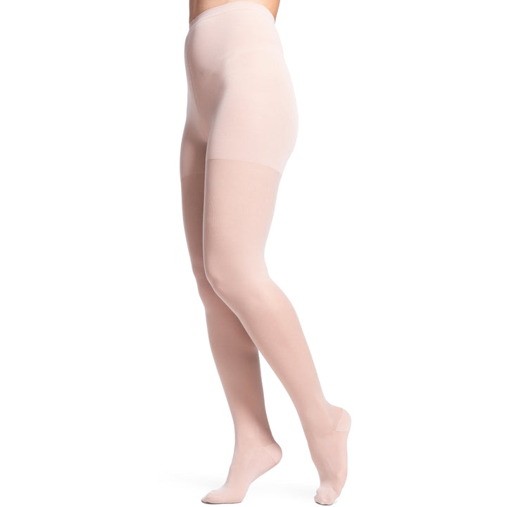 Sigvaris Collants transparents pour femme 20-30 mmHg Sable chaud