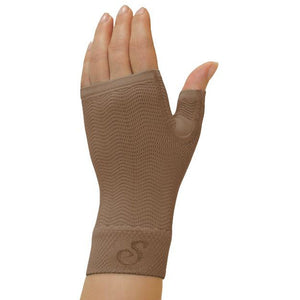 Solidea Active Massage Handschuh 25-32 mmHg, Mittelbeige
