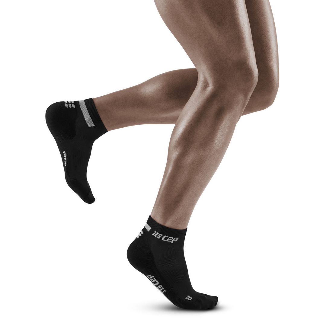 Die Run Low Cut Socken 4.0, Herren, schwarz