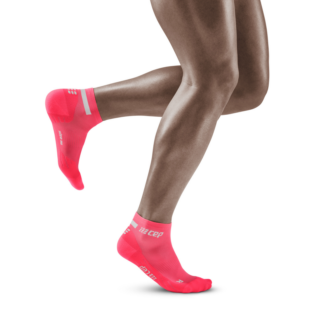Chaussettes basses The Run 4.0, homme, rose