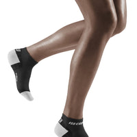 Ultralight Low Cut Compression Socks, Women, Black/Light Grey