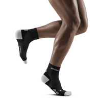 Ultralight Short Compression Socks, Men, Black/Light Grey