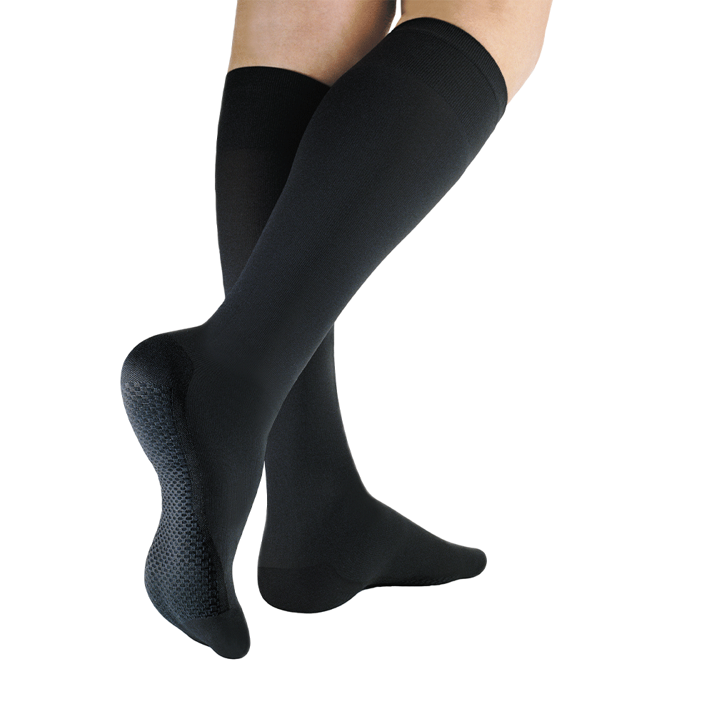 Solidea Classic Compression Knee High 25-32 mmHg, Black