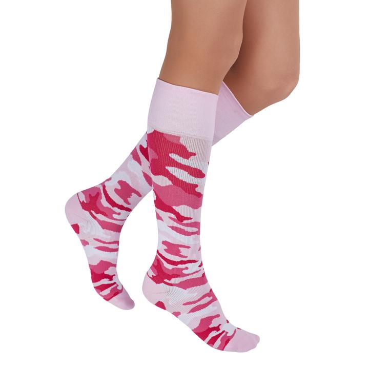 Rejuva Camo 15-20 mmHg kompressionsstrømper, Pink